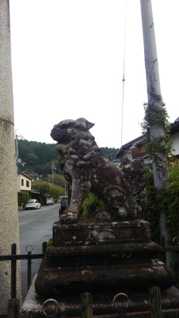 田中神社の狛犬