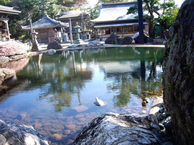 金剛福寺の庭園
