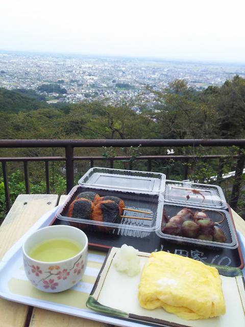 太平山神社の食事