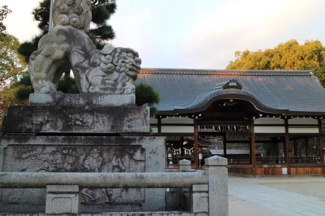 藤森神社の狛犬