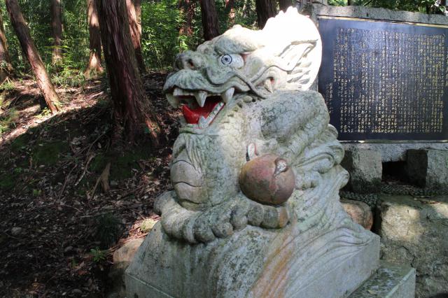 眞名井神社（籠神社奥宮）の狛犬