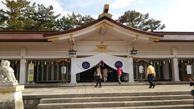 沖縄県護国神社の本殿