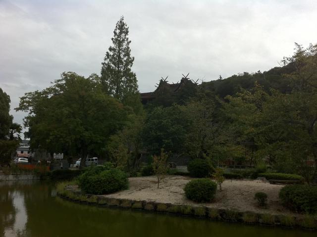 吉備津神社の庭園