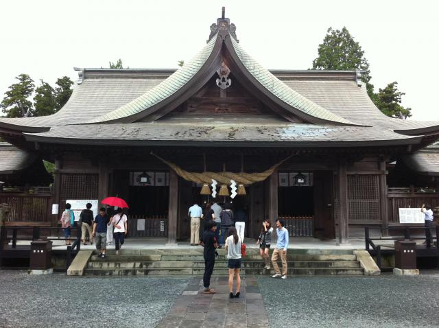 阿蘇神社の本殿
