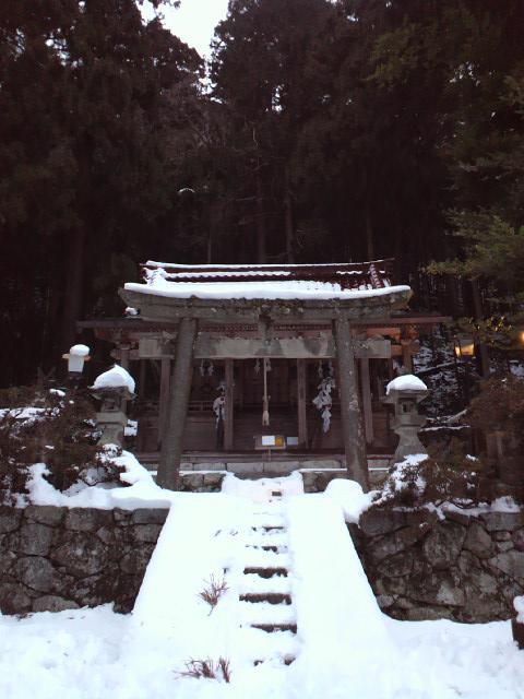 高天彦神社の鳥居