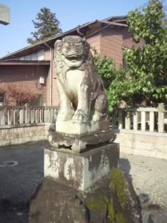 沙沙貴神社の狛犬