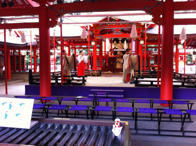 生田神社の神楽