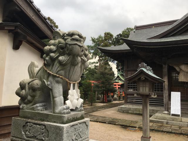 日吉神社の狛犬