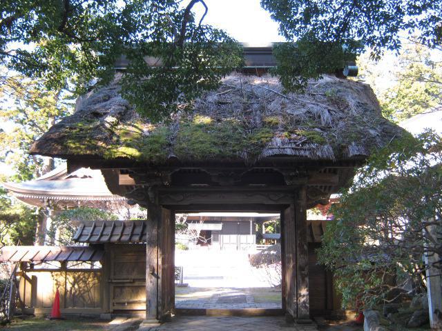 清澄寺の山門