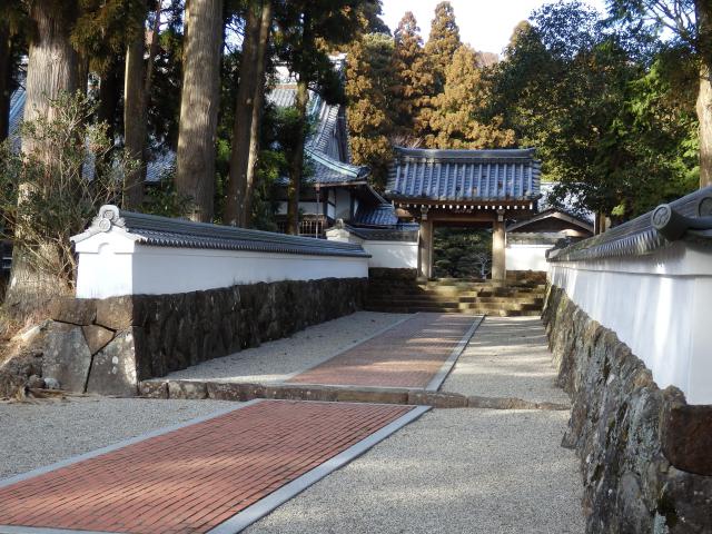 金剛證寺の山門