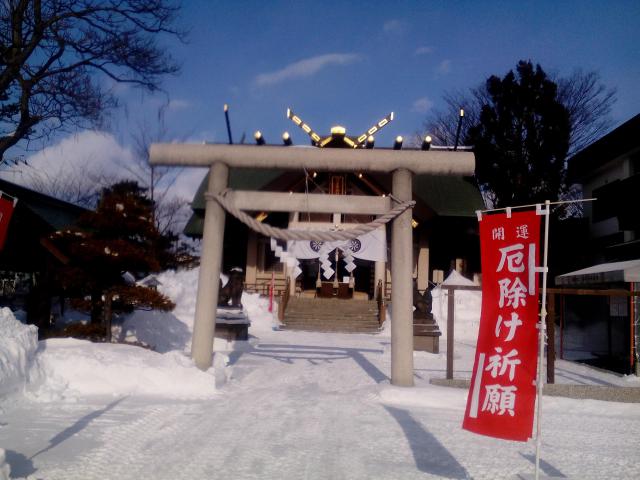 烈々布神社の鳥居
