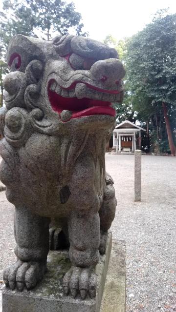 磯部神社の狛犬