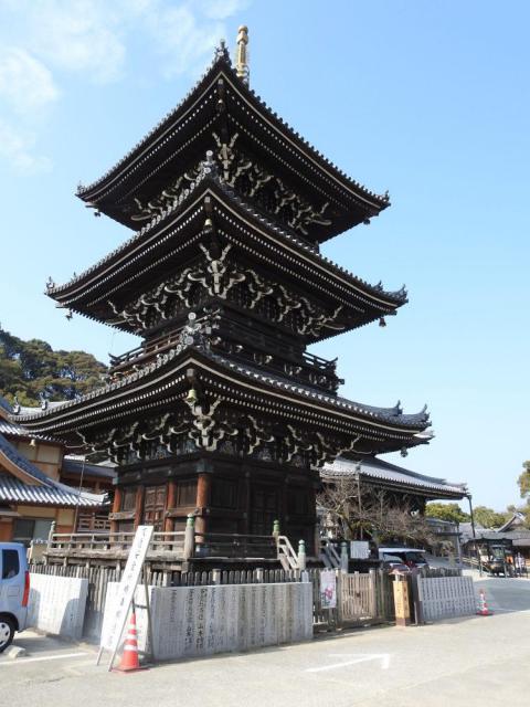 水間寺の塔