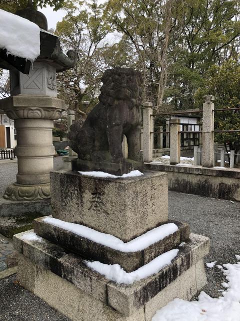 桑名宗社（春日神社）の狛犬
