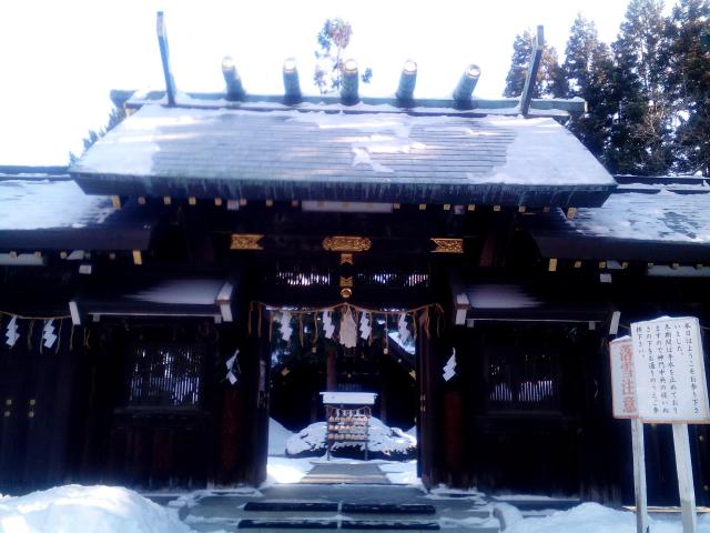 琴似神社の山門