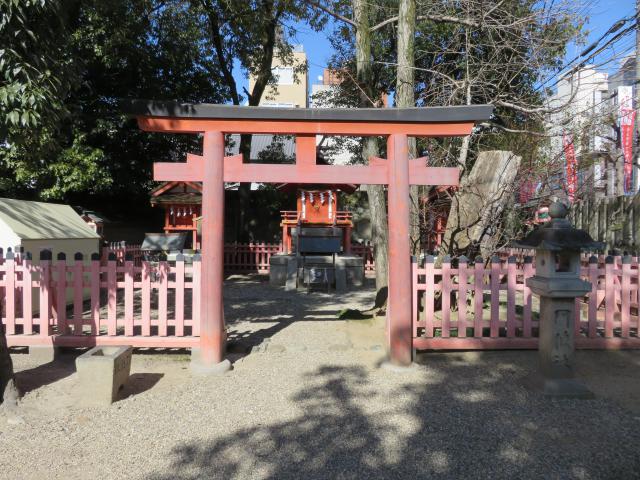 率川神社（大神神社摂社）の鳥居