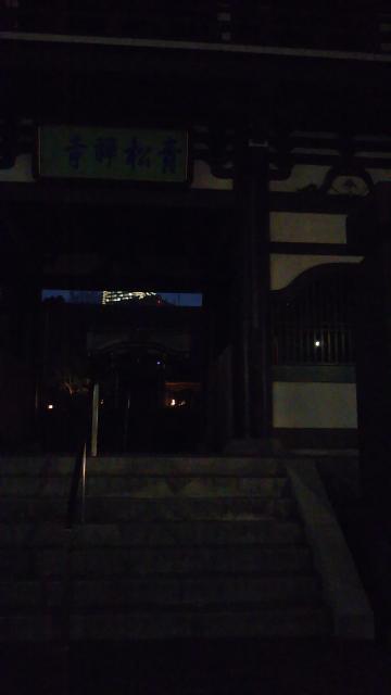 青松寺の山門