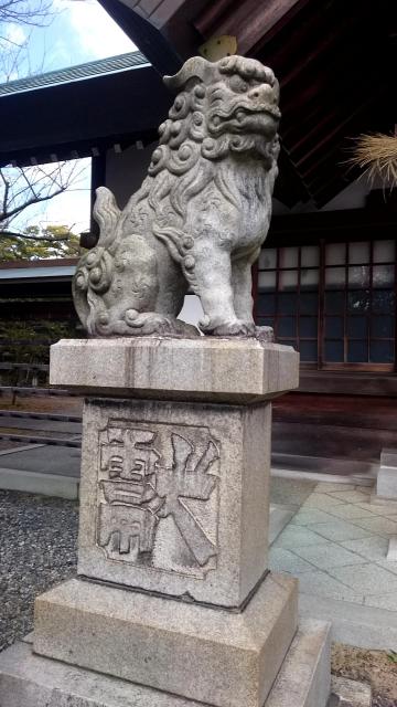 神明社（古場神明社）の狛犬