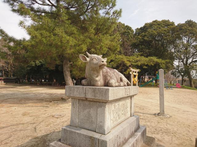村高天神社の狛犬