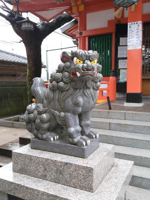 七松八幡神社の狛犬