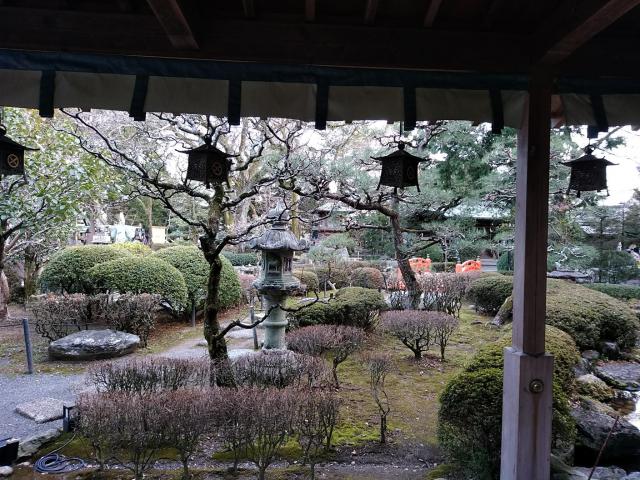 大井神社の庭園