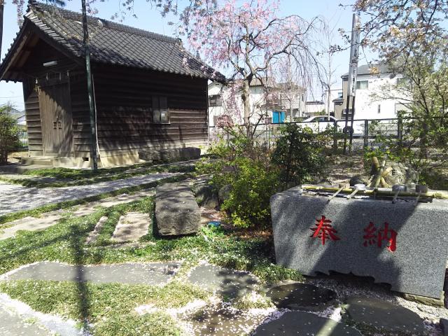 稲荷神社（弥十郎稲荷）の庭園