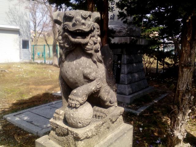 南線神社の狛犬
