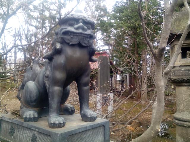 岩見澤神社の狛犬