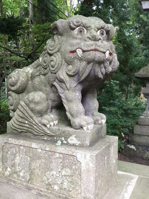 十和田神社の狛犬