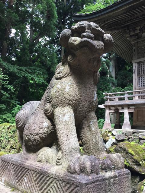 十和田神社の狛犬