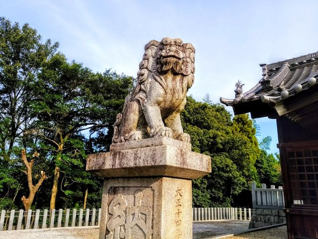 天尾神社の狛犬