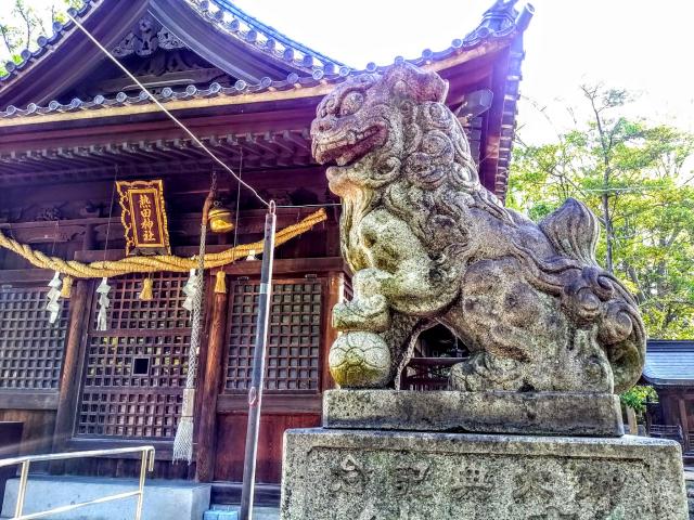 熱田神社（養父熱田神社）の狛犬