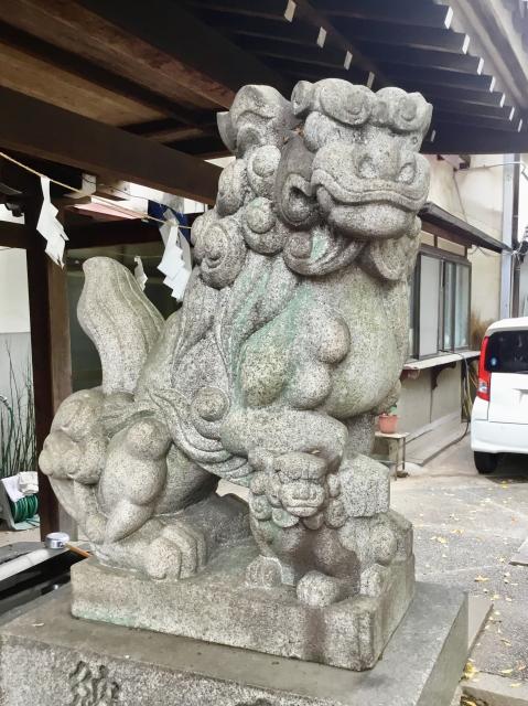 神明社（伊勢山神明社）の狛犬
