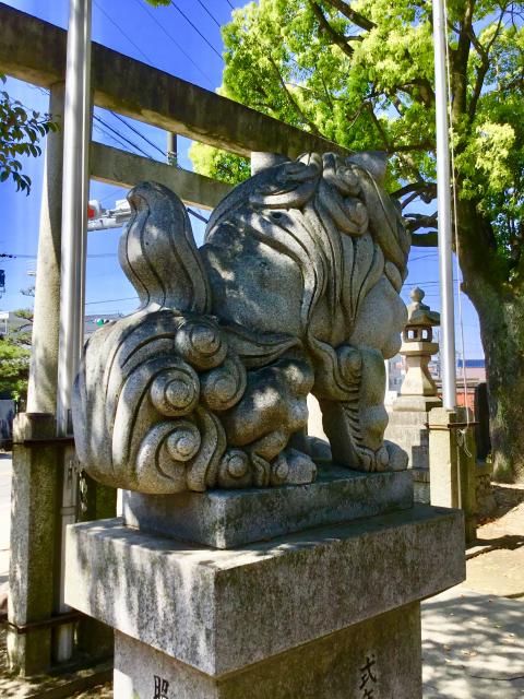 大井神社の狛犬