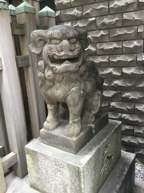 櫻天神社の狛犬