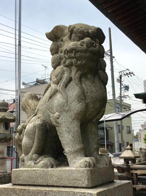 素盞男神社の狛犬
