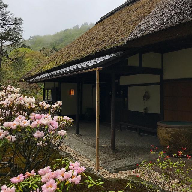 古峯神社の庭園
