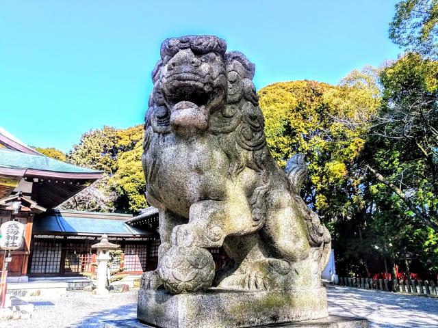 成海神社の狛犬