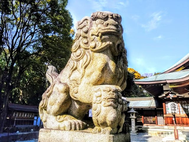 成海神社の狛犬