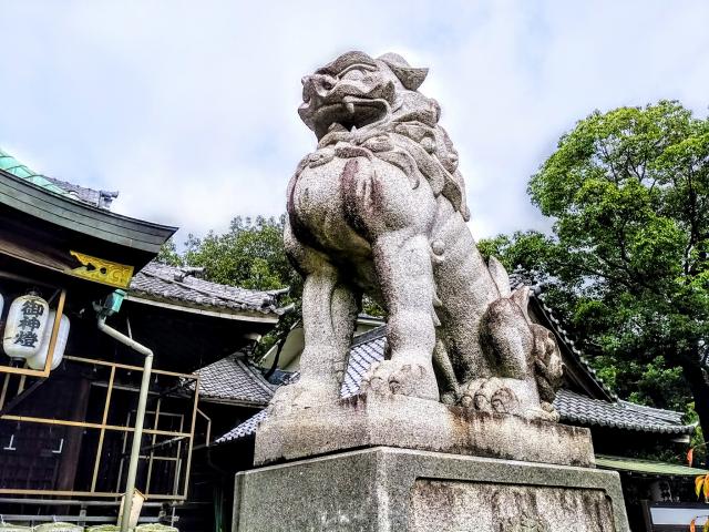 住吉神社（入水神社）の狛犬