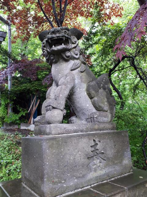 平岸天満宮・太平山三吉神社の狛犬