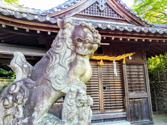 御嶽神社の狛犬