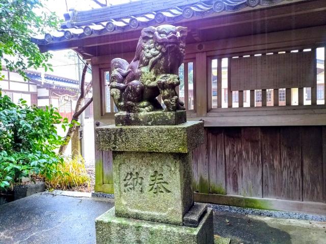 日長神社の狛犬