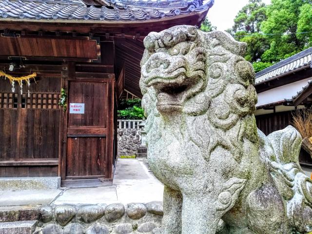 多度神社（佐布里多度神社）の狛犬