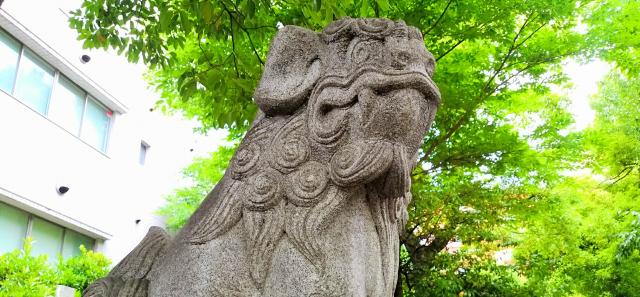 洲崎神社の狛犬