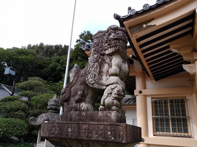 熊野神社（吉川熊野神社）の狛犬