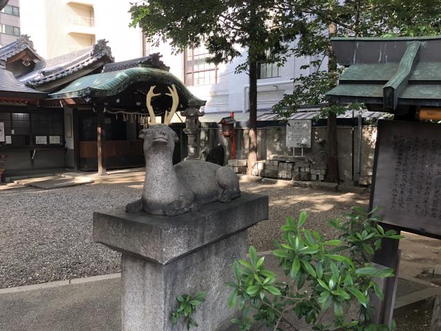 春日神社の狛犬