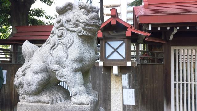 須佐之男神社の狛犬