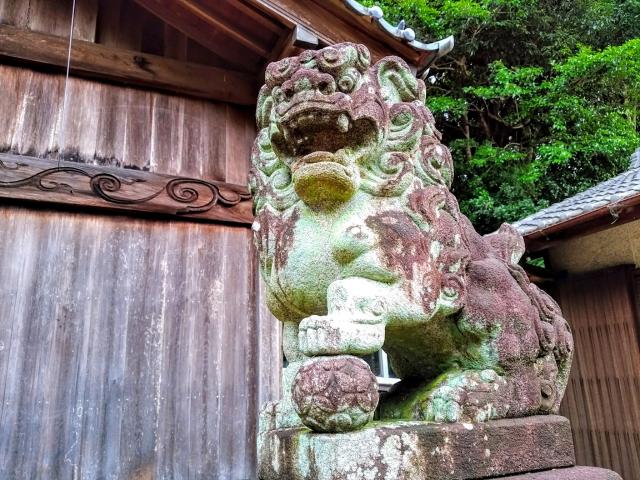 神明社（米田神明社）の狛犬