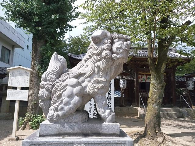 名古屋東照宮の狛犬